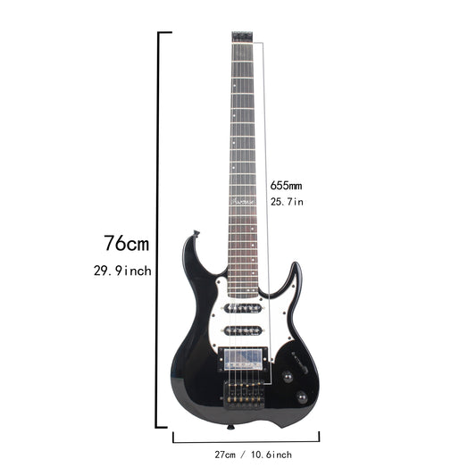 Asmuse Headless Electric Guitar