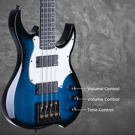 Asmuse Headless Electric Bass Guitar